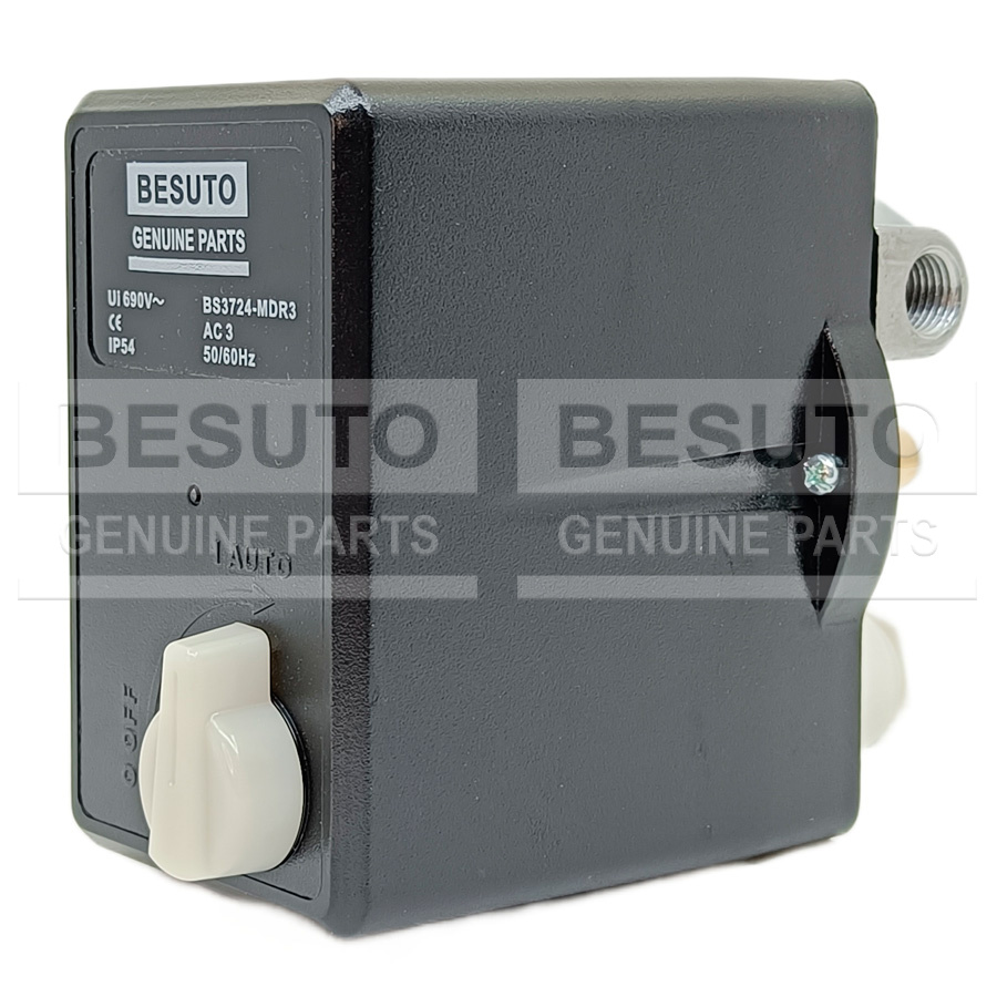 Реле давления для компрессора BESUTO BS3724-137 380В 9-11 bar 10A (аналог CONDOR MDR 3/11 F4 G3/8" SK R3/10.0A)