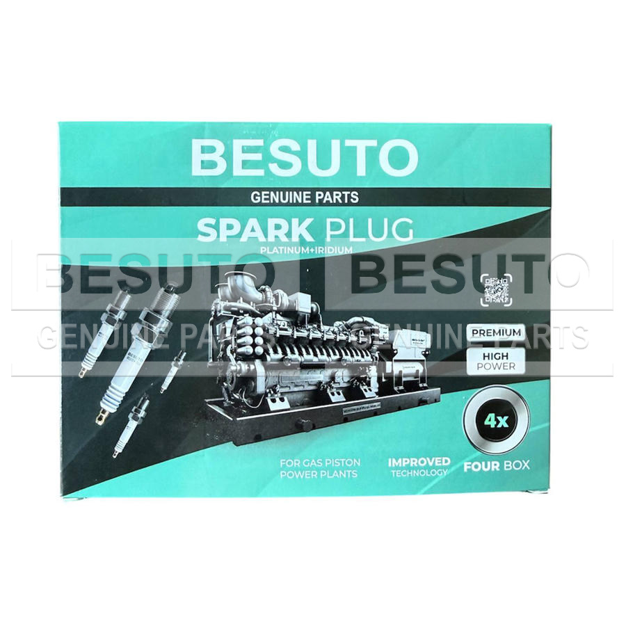 Свеча зажигания ГПУ (газовая) BAUDOUIN Double Iridium BS3724-283 (MR3DII360) (изображение 4)